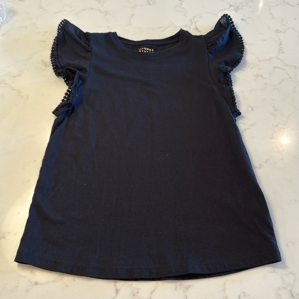 Kate Spade Broome Street Ruffle Sleeve Tee